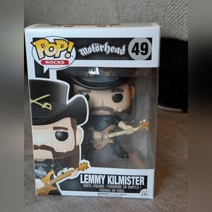 Funko POP! Motorhead: Lemmy Kilmister #49 Vinyl Figure Collectable Pop Rocks